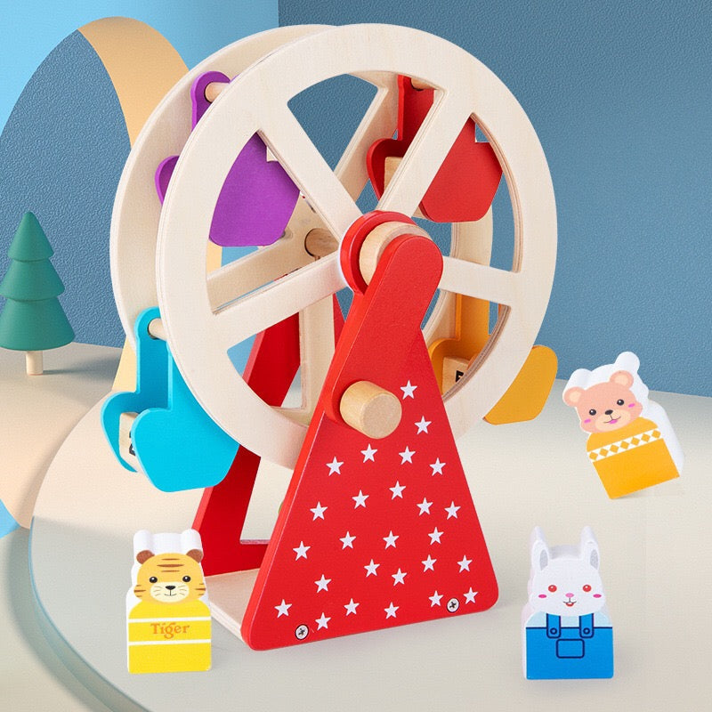 Wooden Ferris Wheel Toy  Winder - HAPPY GUMNUT