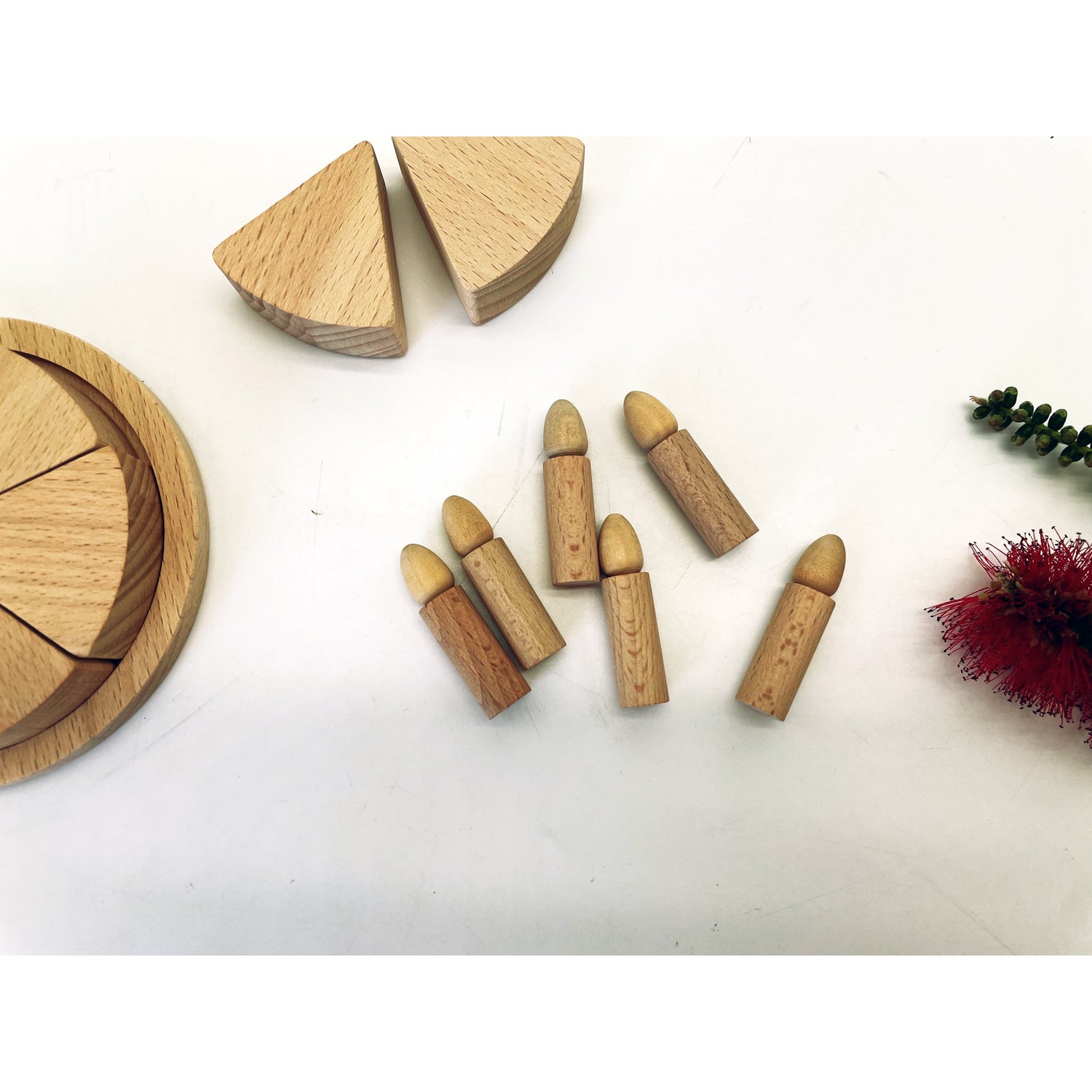 Wooden Birthday Cake - HAPPY GUMNUT