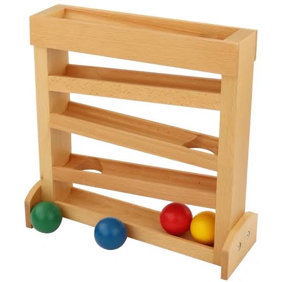 Montessori Ball Tracker Toy Rack - HAPPY GUMNUT