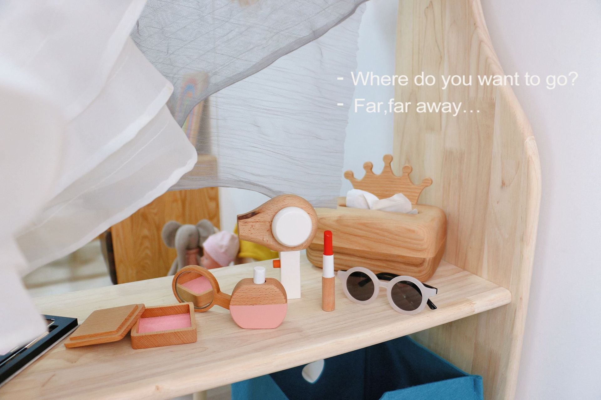 Playstand with  Archways Montessori Shelf playroom Furniture - HAPPY GUMNUT