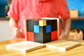 Montessori Trinomial Cube Advanced Building Blocks - HAPPY GUMNUT