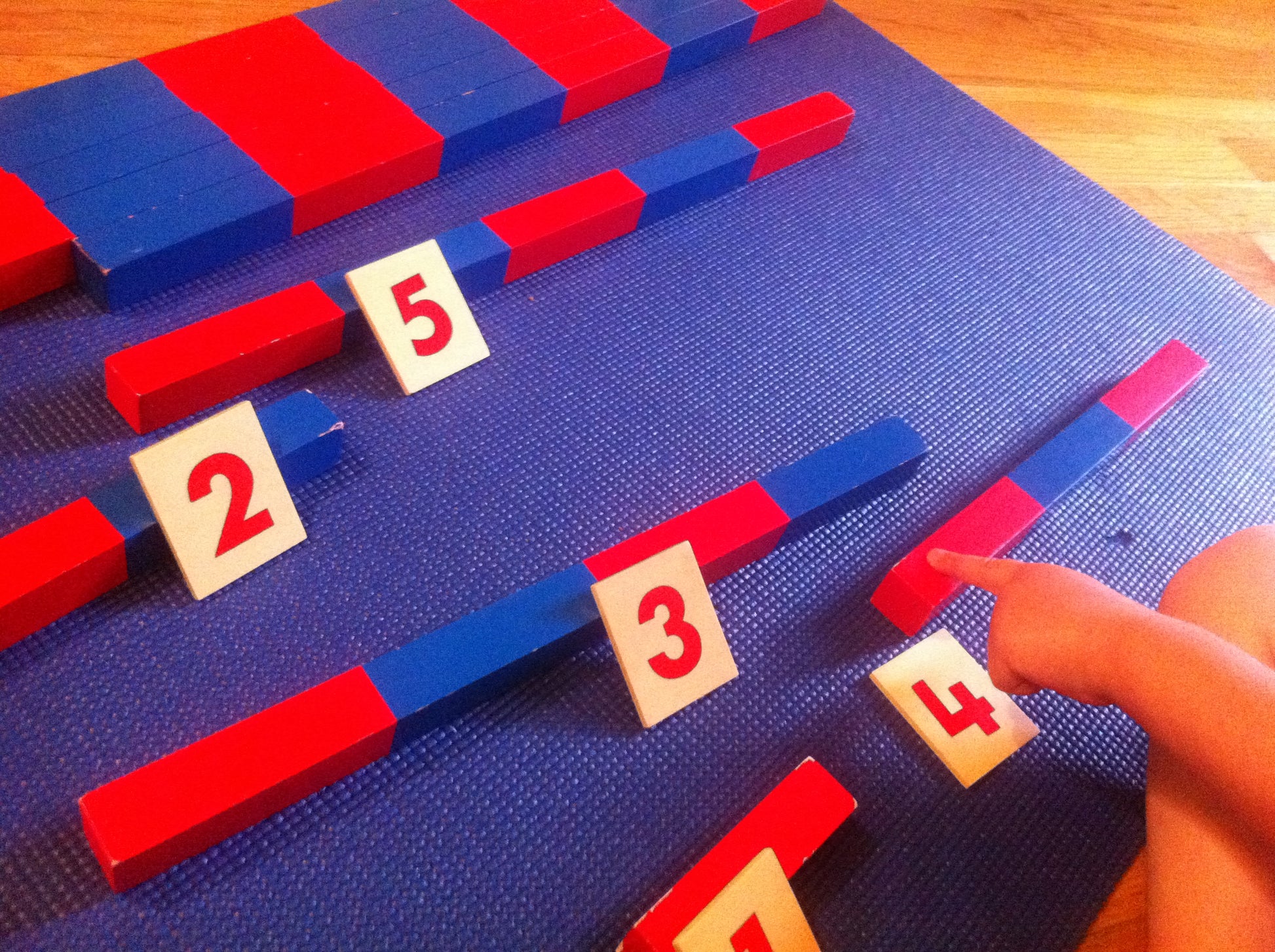 Large Montessori Red and Blue Counting Rods – HAPPY GUMNUT