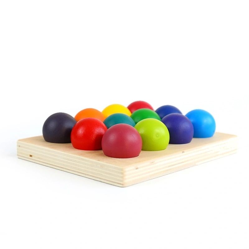 Rainbow Balls Tray - HAPPY GUMNUT