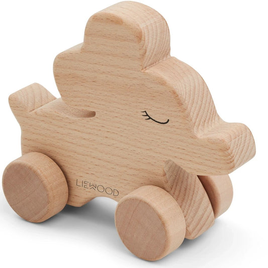 Wooden Push Toy Car Baby Shower Gift Animal Toy - HAPPY GUMNUT