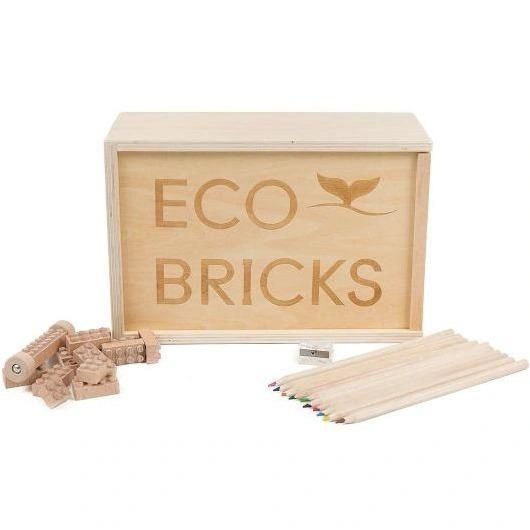 Wooden Lego Style Eco Building Blocks - HAPPY GUMNUT