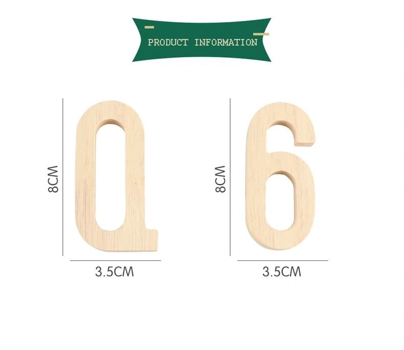 Wooden Magnetic Alphabet & Number Set - HAPPY GUMNUT