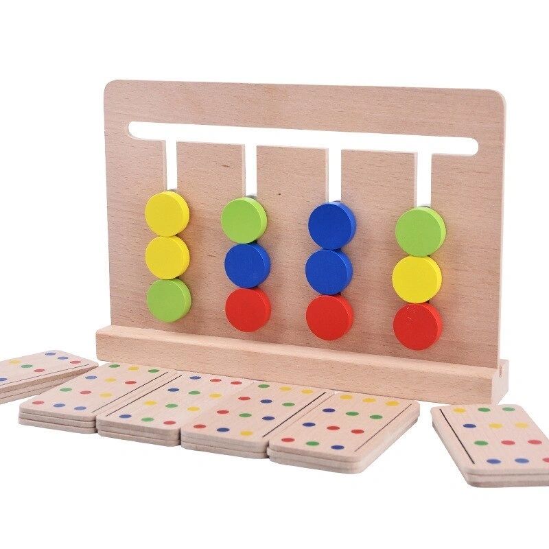 4 Colour Maze Game  with Flash Cards - HAPPY GUMNUT