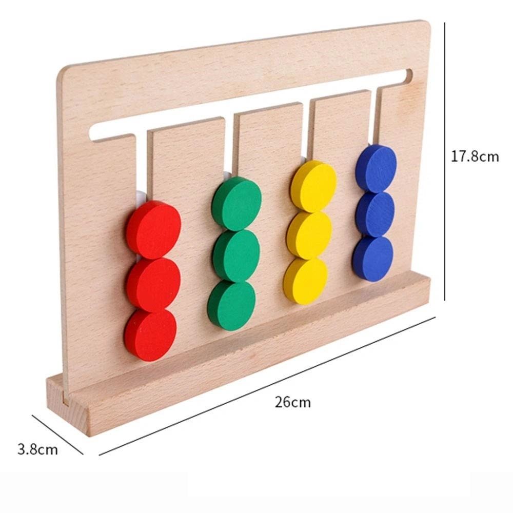 4 Colour Maze Game  with Flash Cards - HAPPY GUMNUT