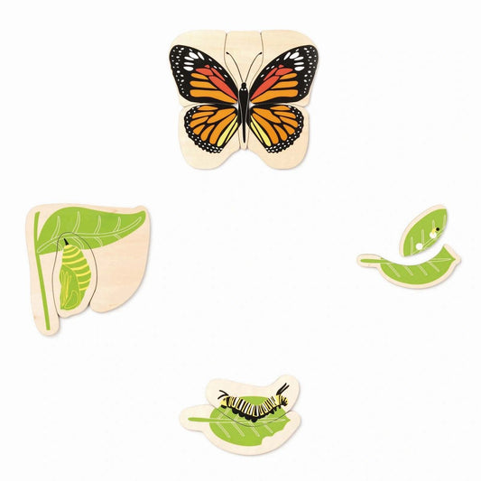Montessori Butterfly LifeCyle Puzzle - HAPPY GUMNUT
